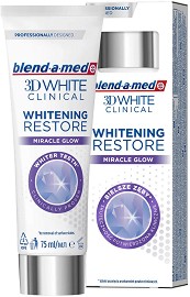 Blend-a-med 3D White Clinical Miracle Glow Toothpaste -     -   