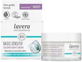 Lavera Basis Sensitiv Calming Night Cream -         Basis Sensitiv - 