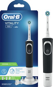 Oral-B Vitality Cross Action Black -     - 