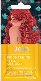 Delia Brightening Creamy Face Mask -  -     C,        - 