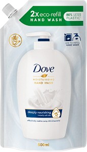 Dove Deeply Nourishing Hand Wash Refil Bag -     - 