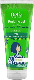 Delia Fruit me up! Smoothing Face and Body Gel Wash 2 in 1 -              Fruit me up! - 