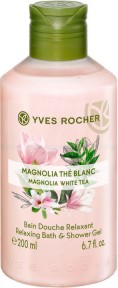 Yves Rocher Magnolia & White Tea Bath & Shower Gel -                Plaisirs Nature -  