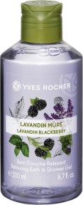 Yves Rocher Lavandin & Blackberry Bath & Shower Gel -               Plaisirs Nature -  