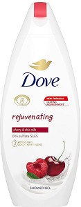 Dove Rejuvenating Cherry & Chia Milk Shower Gel -           -  