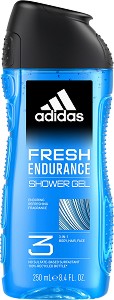 Adidas Men Fresh Endurance Shower Gel -    3  1   Fresh Endurance -  