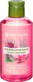 Yves Rocher Lotus Flower & Sage Bath & Shower Gel -                Plaisirs Nature -  