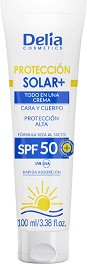 Delia Sun Protection Cream Solar+ SPF 50 -       - 