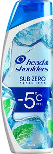 Head & Shoulders Sub Zero Freshness Shampoo -       - 