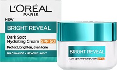 L'Oreal Bright Reveal Dark Spot Hydrating Cream SPF 50 -        Bright Reveal - 