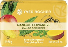 Yves Rocher Mango & Coriander Energizing Soap -          Plaisirs Nature - 