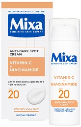 Mixa Vitamin C + Niacinamide Anti-Dark Spot Cream SPF 20 -       - 