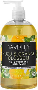 Yardley Yuzu & Orange Moisturising Hand Wash -          - 