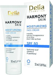 Delia Harmony Skin Moisturizing Face Cream SPF 50 -       - 