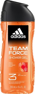 Adidas Men Team Force Shower Gel -    3  1   Team Force -  