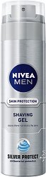 Nivea Men Silver Protect Shaving Gel -  