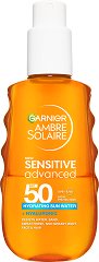 Garnier Ambre Solaire Sensitive Advanced Sun Water SPF 50 - ������