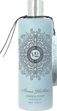 Vivian Gray Aroma Selection Amber & Cedar Bath & Shower Gel - 