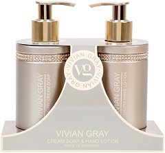   Vivian Gray Brown Crystals - 