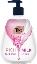 Teo Rich Milk Soft Care Hand Wash -   