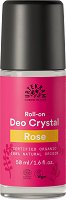 Urtekram Rose Roll-On Deo Crystal - 
