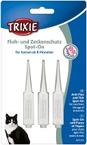 ���������� ����� �� ����� Trixie Anti-Flea and Tick Spot-On for Cats - ���