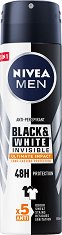Nivea Men Black & White Ultimate Impact Anti-Perspirant - ����������