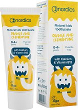 Nordics Kids Toothpaste Orange and Clementine - 
