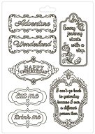 3D ����� Stamperia Plates