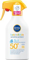 Nivea Sun Babies & Kids Sensitive Protect 5 in 1 Spray 50+ - ������
