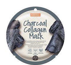Purederm Charcoal Collagen Mask - 