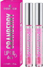 Essence Cranberry LIp Oil Duo - �������