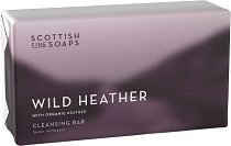 Scottish Fine Soaps Wild Heather Cleansing Bar -  