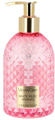 Vivian Gray Gemstone White Musc & Ananas Soap -   
