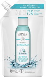 Lavera Basis Sensitiv 2 in 1 Body & Hair Wash Refil Bag -  