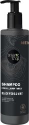 Organic Shop Blackwood & Mint Shampoo For All Hair Types - 
