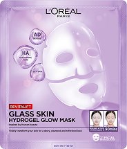 L�Oreal Revitalift Filler Glass Skin Hydrogel Glow Mask - ��� ���