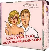 Naturelle with Love Love You Too Rosa Damascena Soap - �����