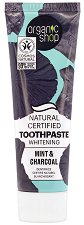 Organic Shop Whitening Mint & Charcoal Toothpaste -  